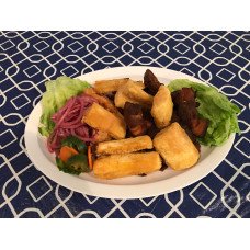 Yuca And Chicharrones Yuca And Chicharrones